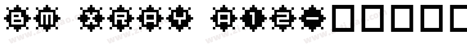 BM xray A12字体转换
